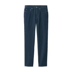 Jeans à Jambe Droite en Mélange de Kapok pour homme
