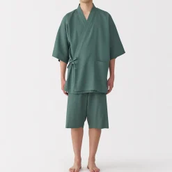 Jinbei en lyocell gaufré unisexe