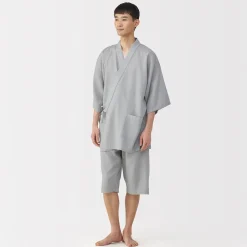 Jinbei en lyocell gaufré unisexe