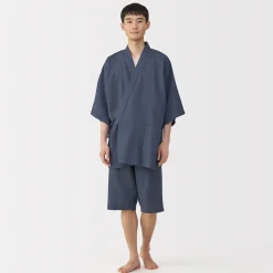 Jinbei en lyocell gaufré unisexe
