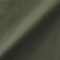 Jupe midi coupe droite avec motif de chevrons et en coton pour femme