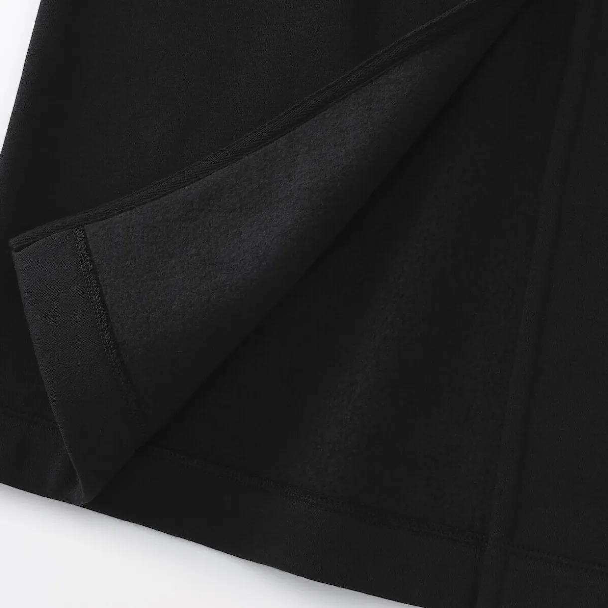 Jupe midi en sweat léger et coton mélangé pour femme