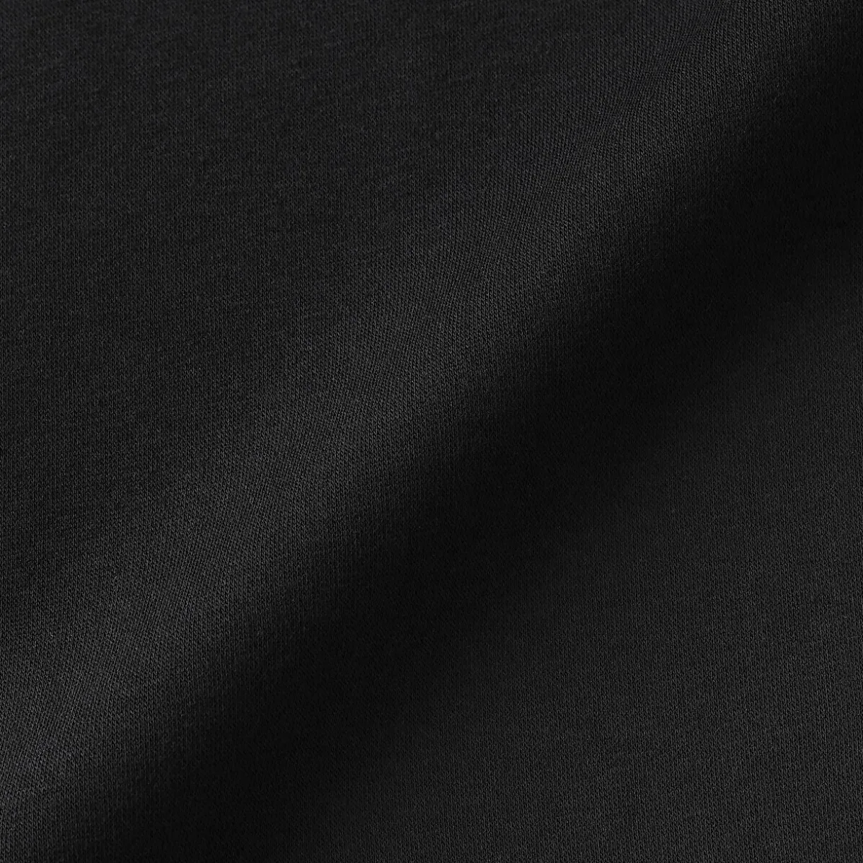 Jupe midi en sweat léger et coton mélangé pour femme