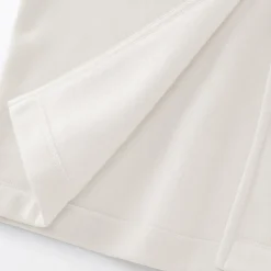 Jupe midi en sweat léger et coton mélangé pour femme