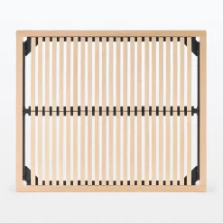 Lit plateforme super king en chêne