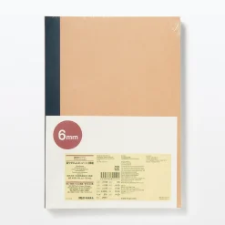 Lot de 5 carnets en papier d`arbres de plantation (B5)