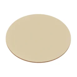 Lot de 4 dessous de verre en cuir recyclé, Graphite