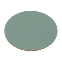 Lot de 4 dessous de verre en cuir recyclé, Eukalyptus