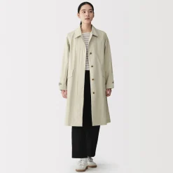 Manteau à col montant déperlant pour femme