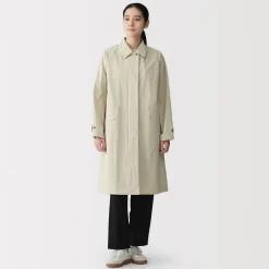 Manteau à col montant déperlant pour femme