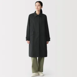 Manteau à col montant déperlant pour femme