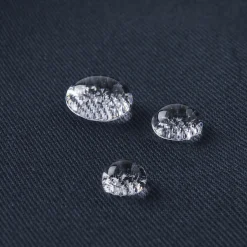 Manteau à col montant déperlant en sergé de coton pour femme