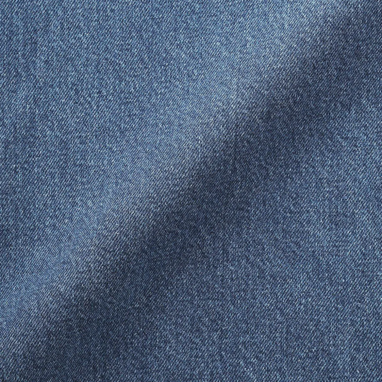 Manteau en denim mélangé kapok pour femme