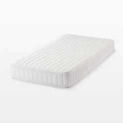 Matelas double à ressorts ensachés haute densité, facile à retourner