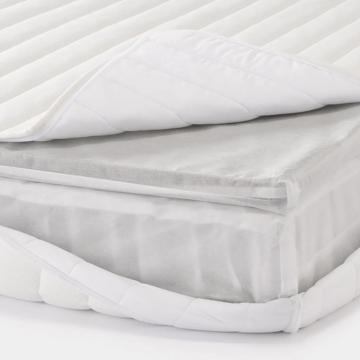 Matelas double à ressorts ensachés standard avec support ferme