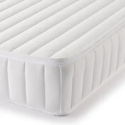 Matelas large double à ressorts ensachés standard avec support ferme