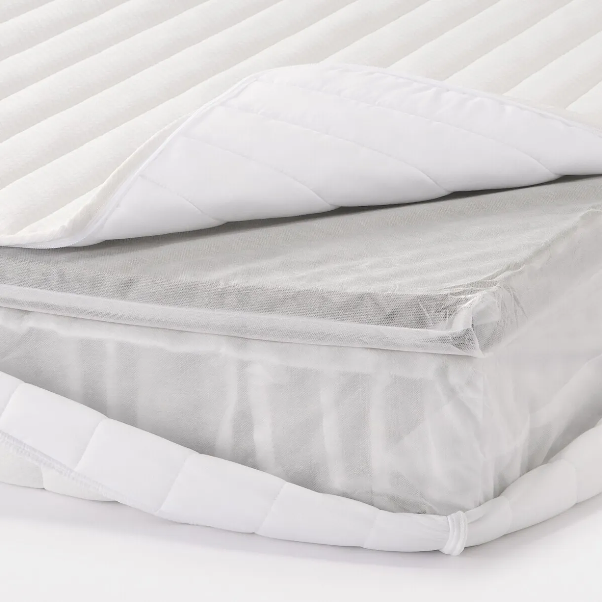 Matelas super king à ressorts ensachés haute densité, facile à retourner