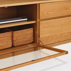 Meuble TV en chêne ‐ Grand