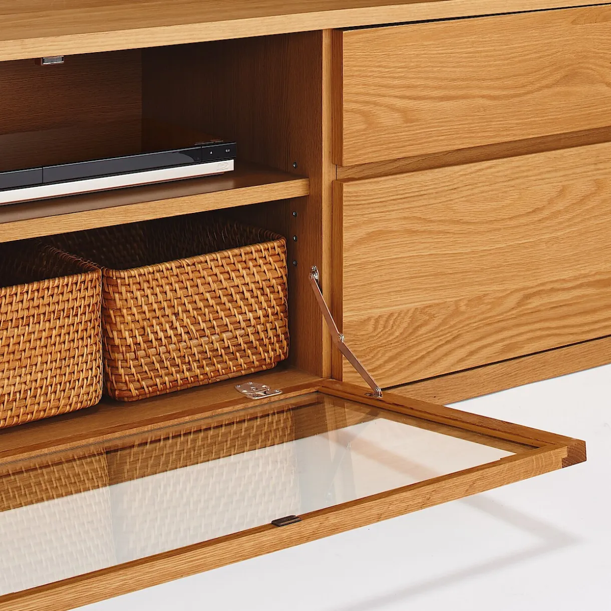 Meuble TV en noyer ‐ Grand