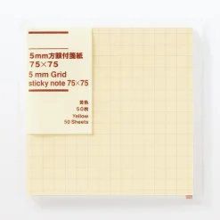 Notes adhésives carrées à carreaux 5mm