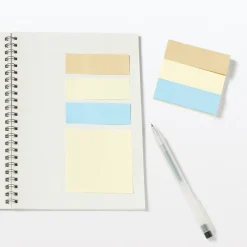 Notes adhésives unies carrées double