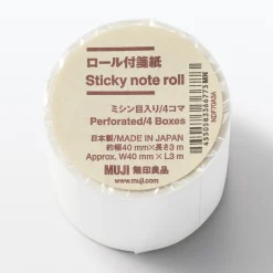 Notes autocollantes ‐ Rouleau perforé, mémo