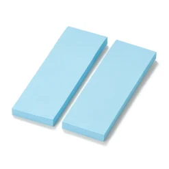 Notes autocollantes en papier kraft ‐ Unies, lot de 2