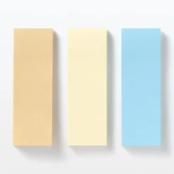 Notes autocollantes en papier kraft ‐ Unies, lot de 2