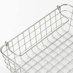 Panier en fil d'acier inoxydable L37X P26 XH8 cm