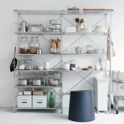 Panier en fil d'acier inoxydable L37X P26X H12cm