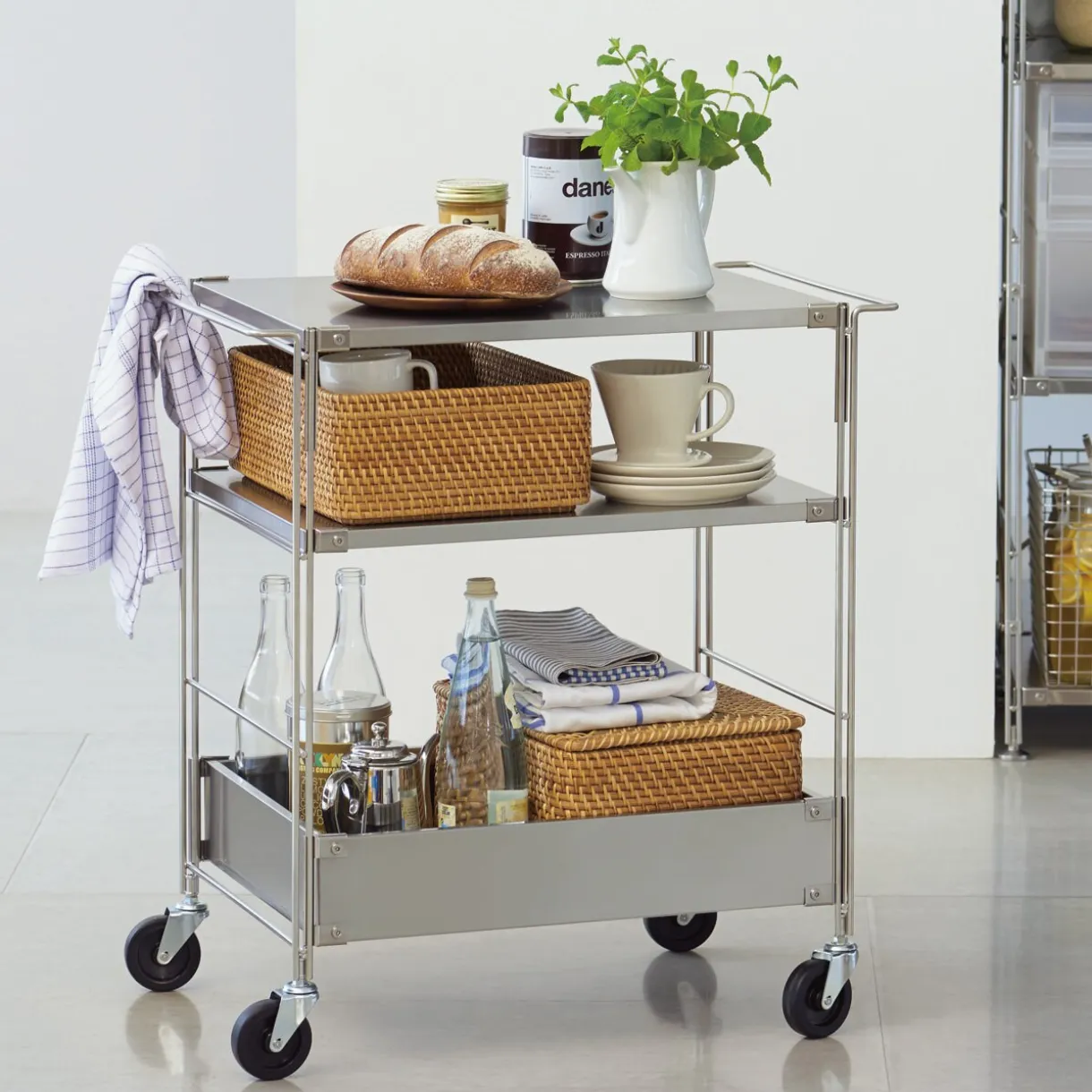 Panier en rotin S L26xP36xH12cm