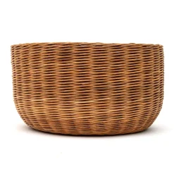 Panier tissé en rotin ‐ rond, L
