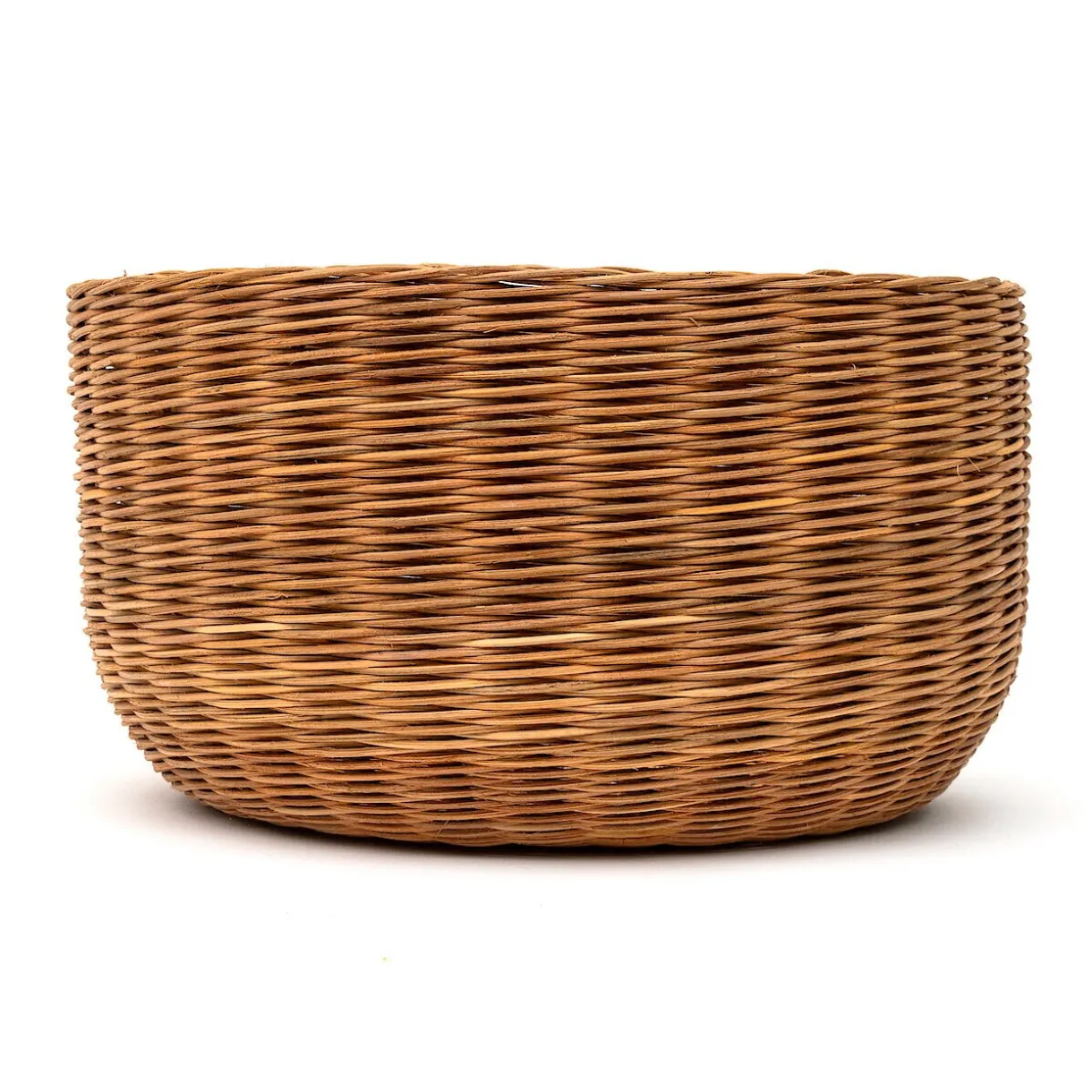 Panier tissé en rotin ‐ rond, L