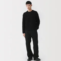 Pantalon aux genoux renforcés en toile de coton pour homme