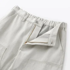 Pantalon aux genoux renforcés en coton recyclé pour homme