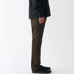 Pantalon Chino en coton stretch coupe slim homme ‐ Longueur 82cm