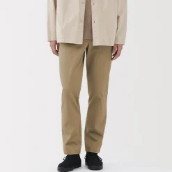 Pantalon Chino en coton stretch coupe slim pour homme