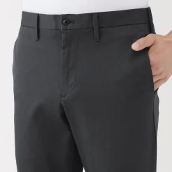 Pantalon Chino en coton stretch coupe slim pour homme