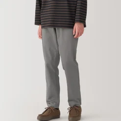 Pantalon Chino en coton stretch coupe slim pour homme