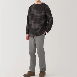 Pantalon Chino en coton stretch coupe slim pour homme