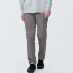 Pantalon Chino long en coton stretch coupe slim pour homme