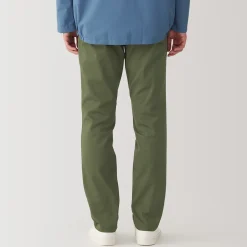 Pantalon Chino long en coton stretch coupe slim pour homme