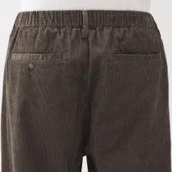 Pantalon confortable en velours côtelé pour homme