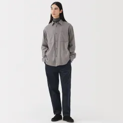 Pantalon confortable en velours côtelé pour homme