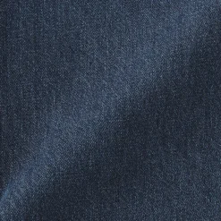 Pantalon coupe cocon en denim et kapok mélangé pour femme