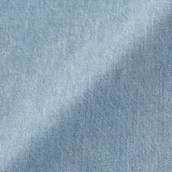 Pantalon coupe cocon en denim et kapok mélangé pour femme