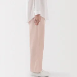 Pantalon coupe confortable en coton pour femme