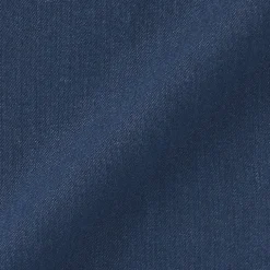 Pantalon coupe confortable en denim lavé pour homme ‐ Indigo