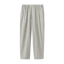 Pantalon coupe confortable en coton lavé pour homme