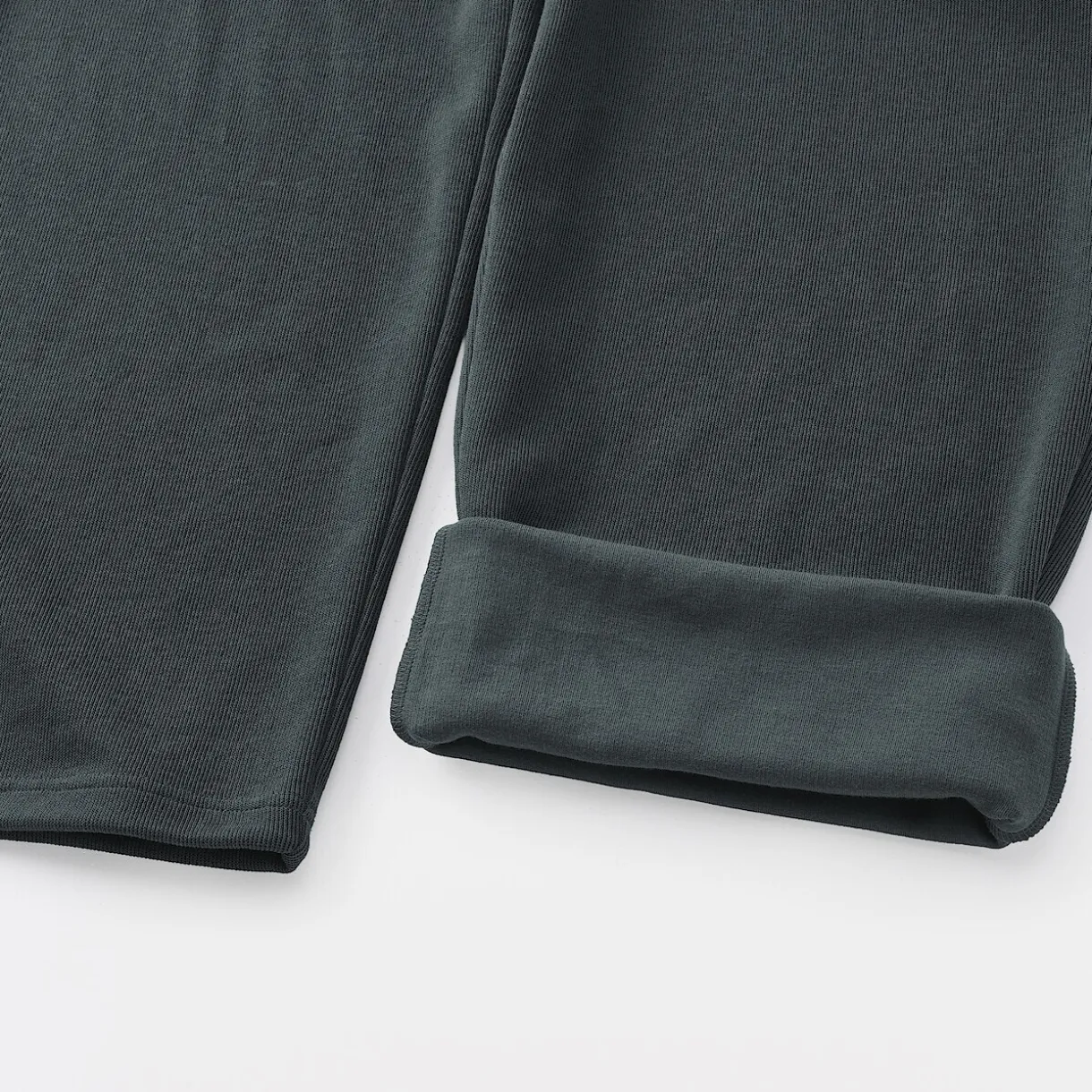 Pantalon de jogging à ourlet ouvert et à double tricot pour homme